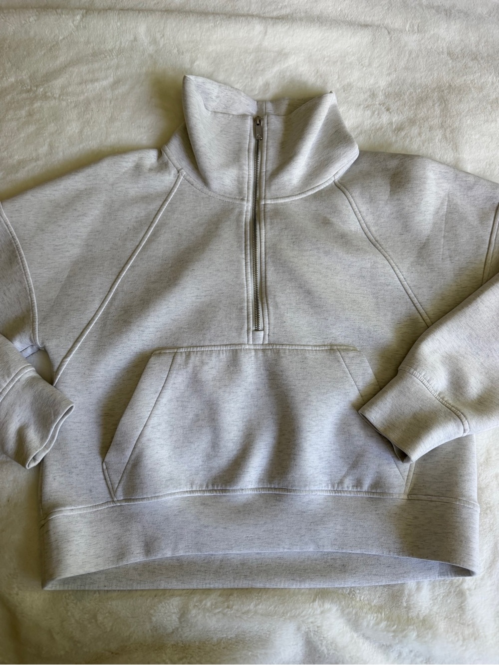 CALIA Gray Half Zip Size Small